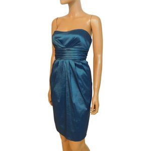 NWT Night Way Strapless Taffeta Dress  Final Price